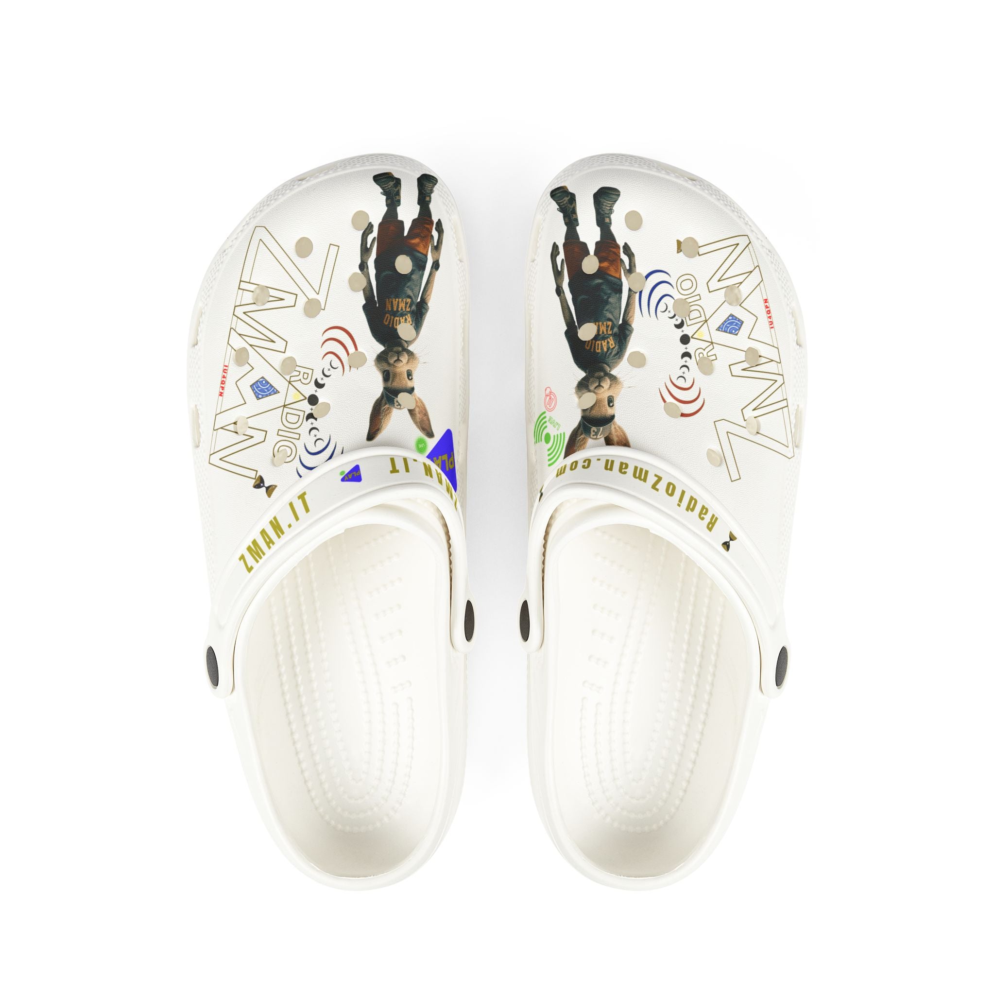 Crocs by Radio Zman - Bianco