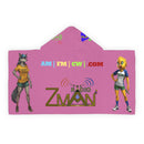 Youth Hooded Towel - Poncho Girls Zman