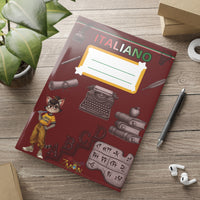 Quaderno A4 : a righe - Materia : Italiano