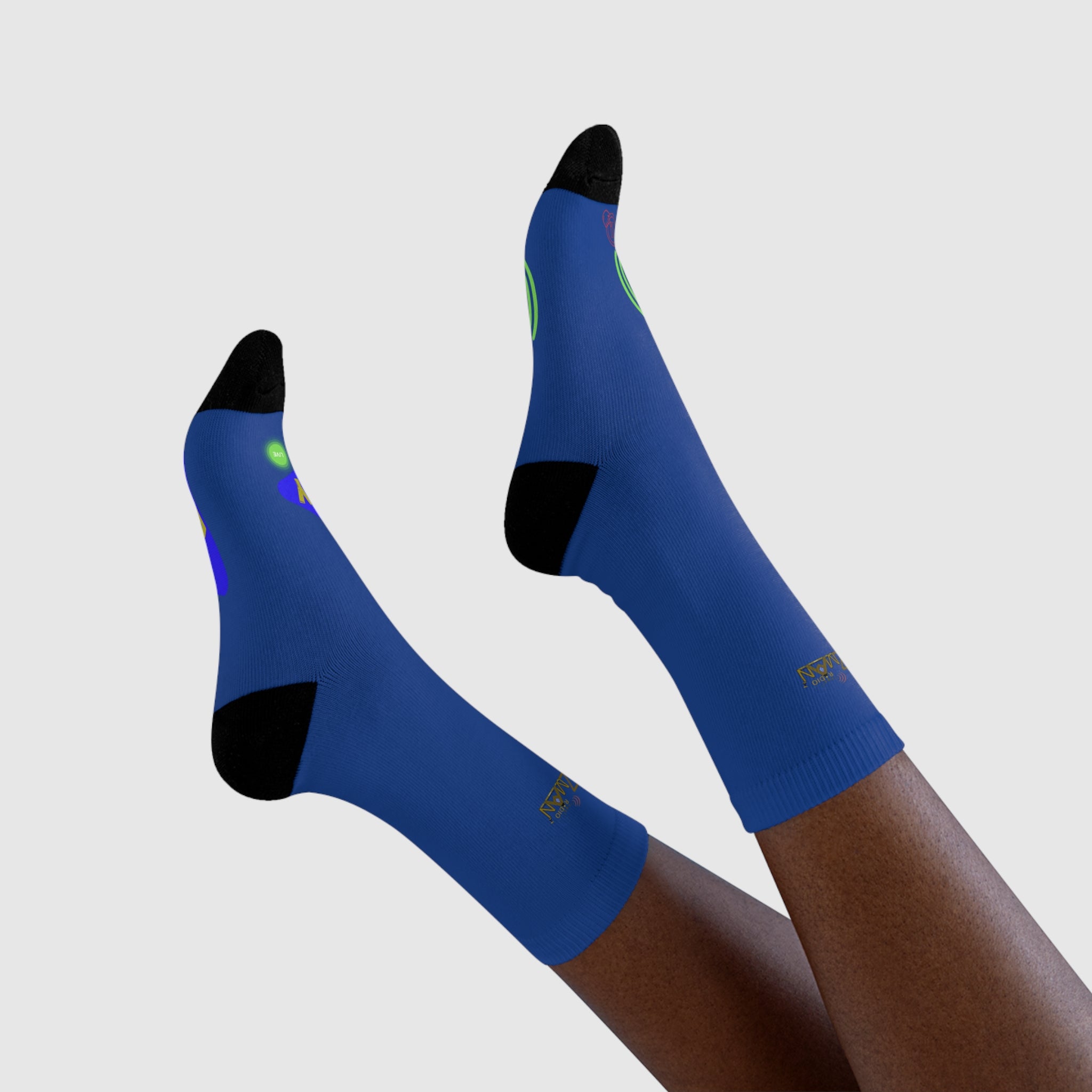 Socks - TEAM ZMAN - Blu