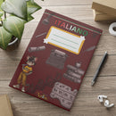Quaderno A4 : a righe - Materia : Italiano