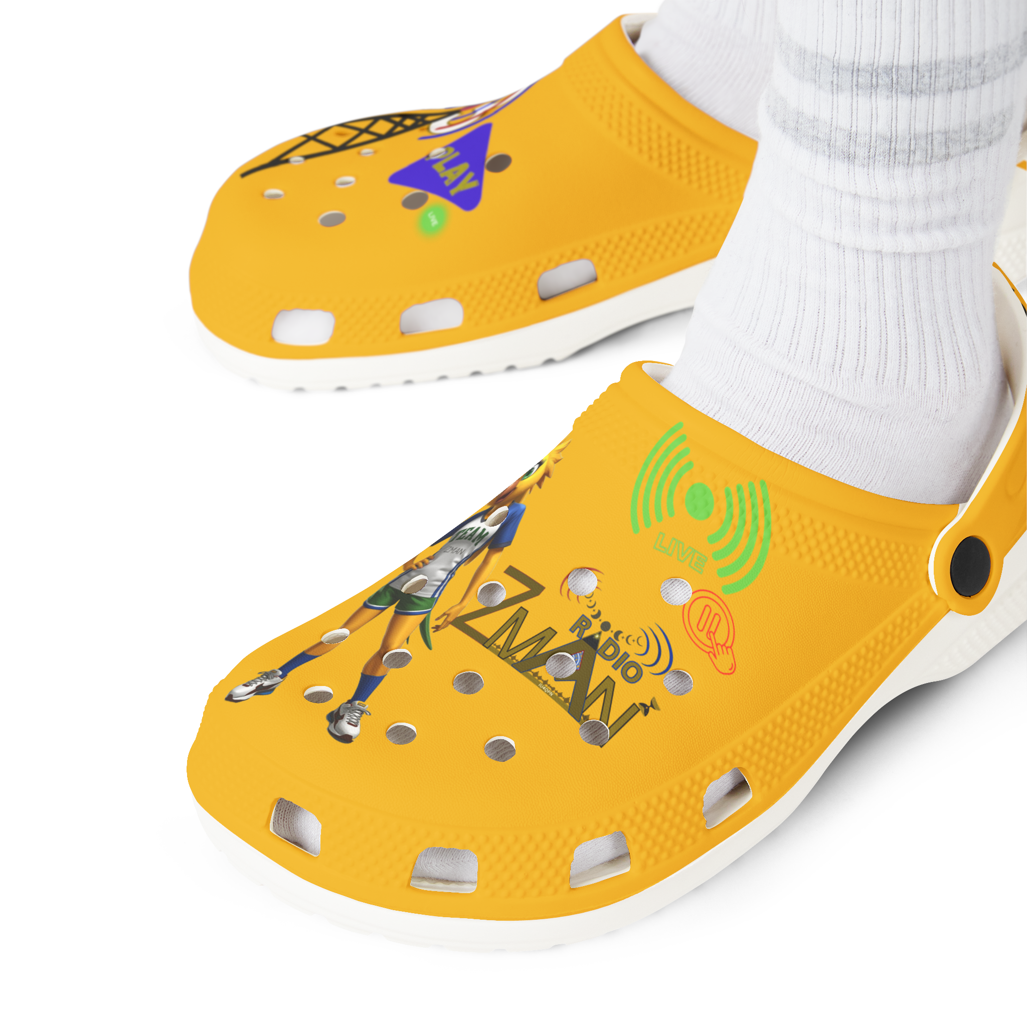 Crocs by Radio Zman - Parrot - Yellow