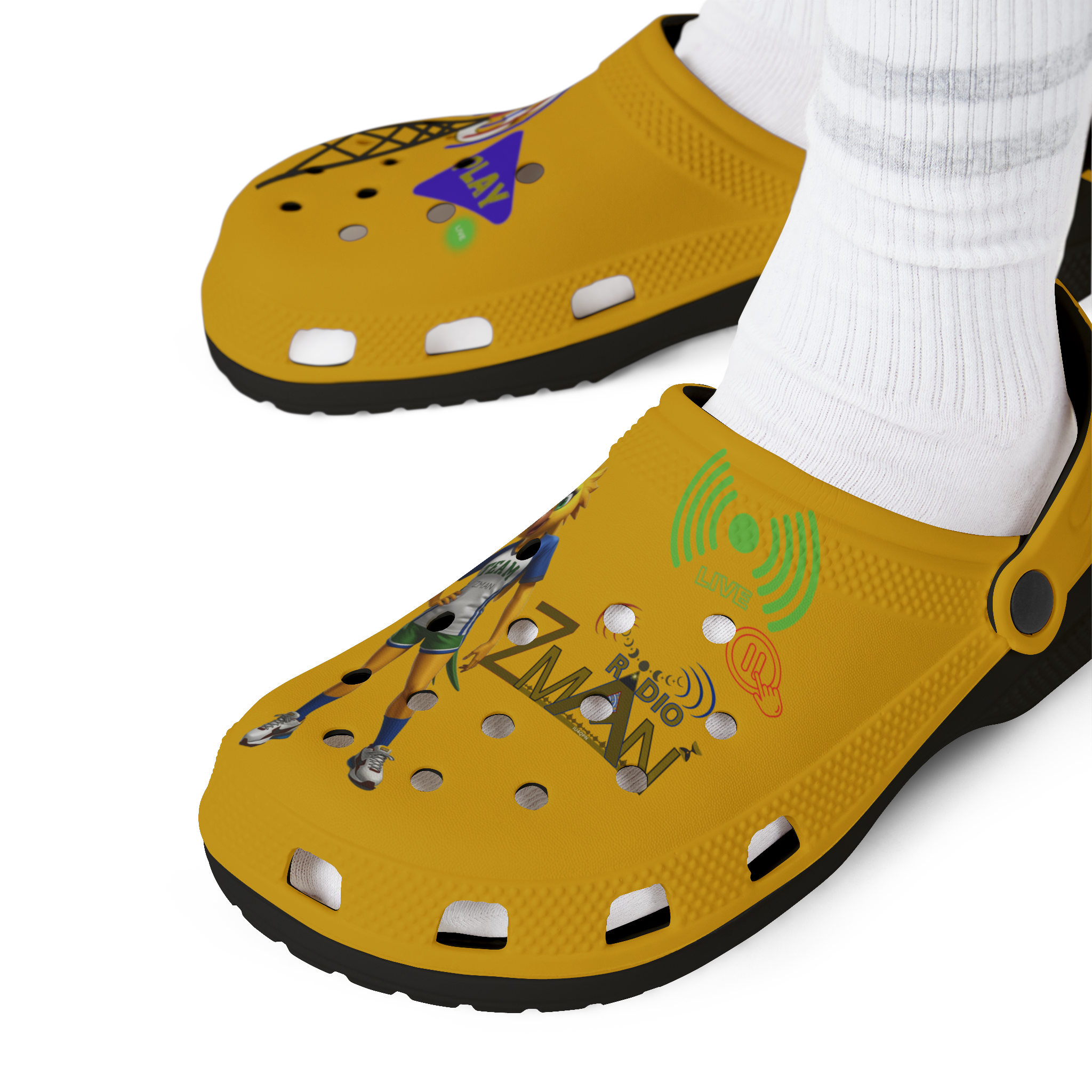 Crocs by Radio Zman - Parrot - Yellow
