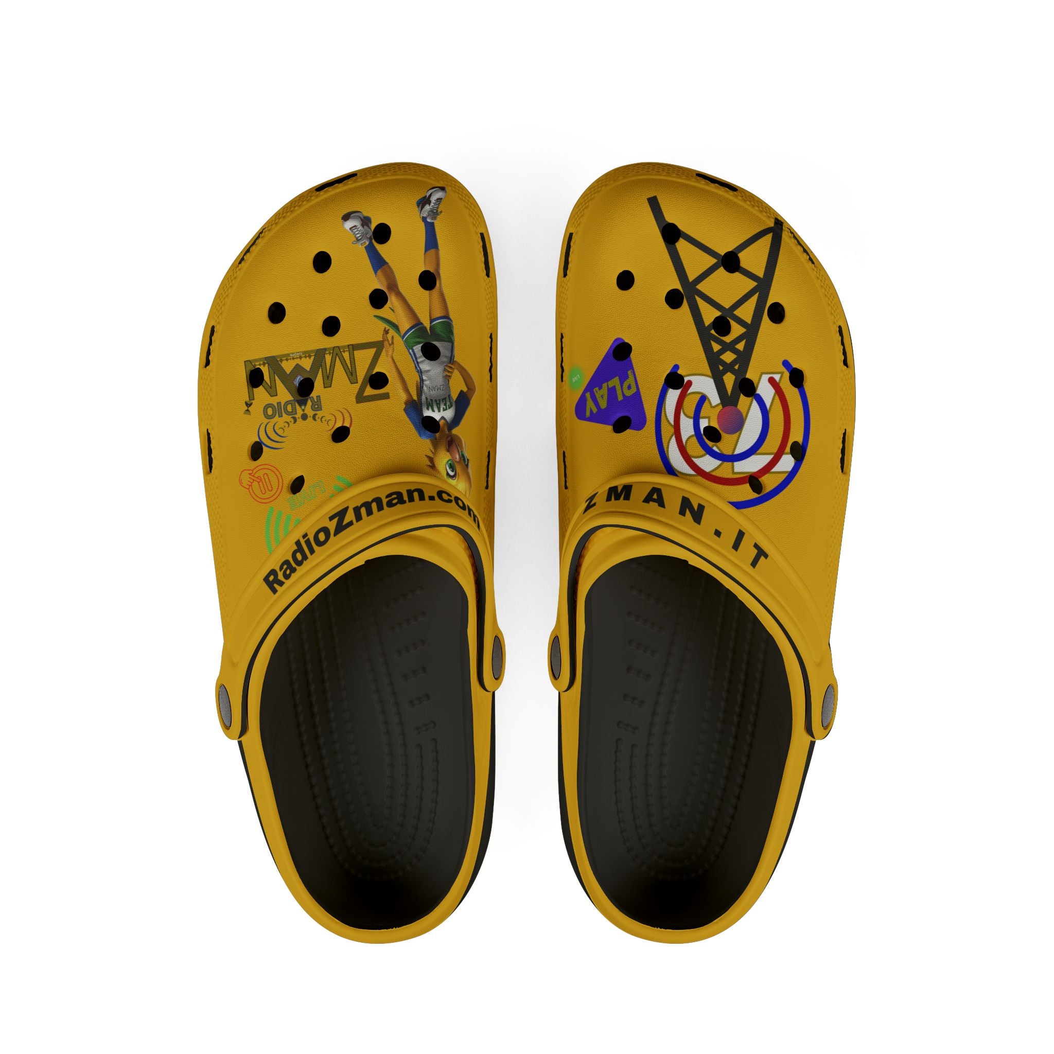 Crocs by Radio Zman - Parrot - Yellow