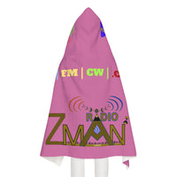 Youth Hooded Towel - Poncho Girls Zman