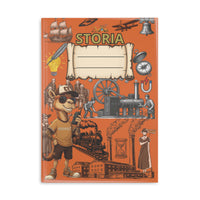 Quaderno A4 a righe -- Materia: Storia