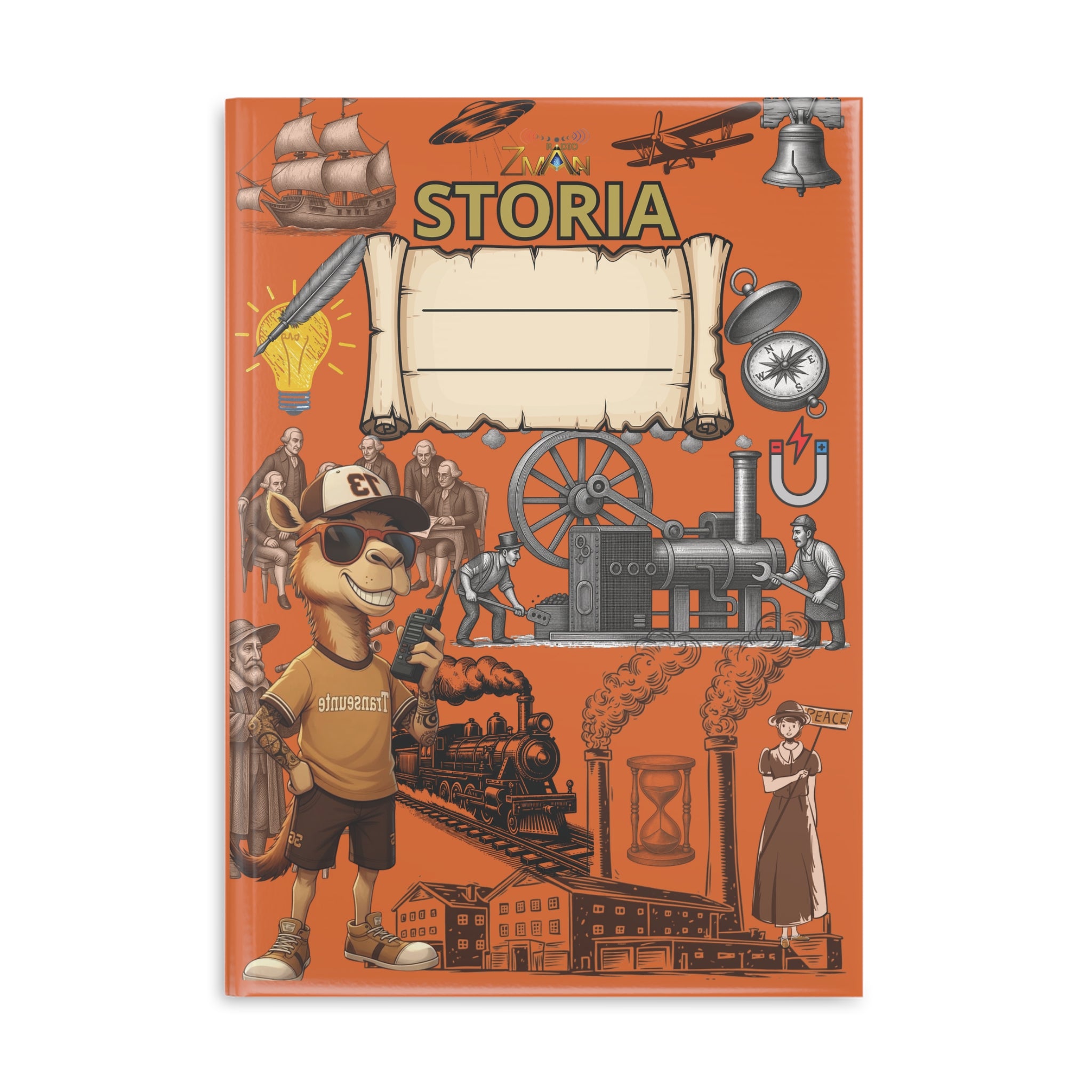 Quaderno A4 a righe -- Materia: Storia