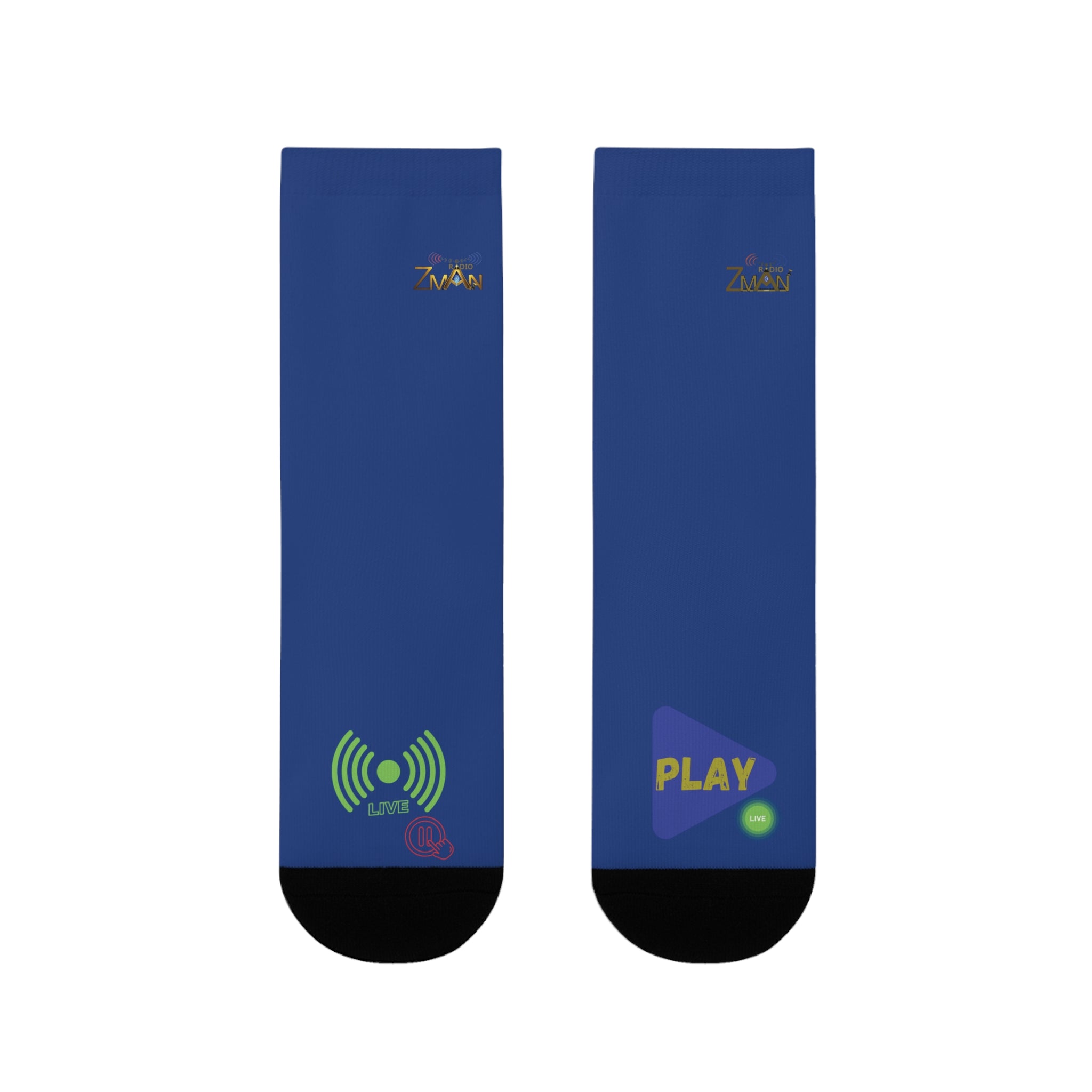 Socks - TEAM ZMAN - Blu