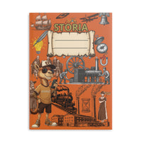 Quaderno A4 a righe -- Materia: Storia