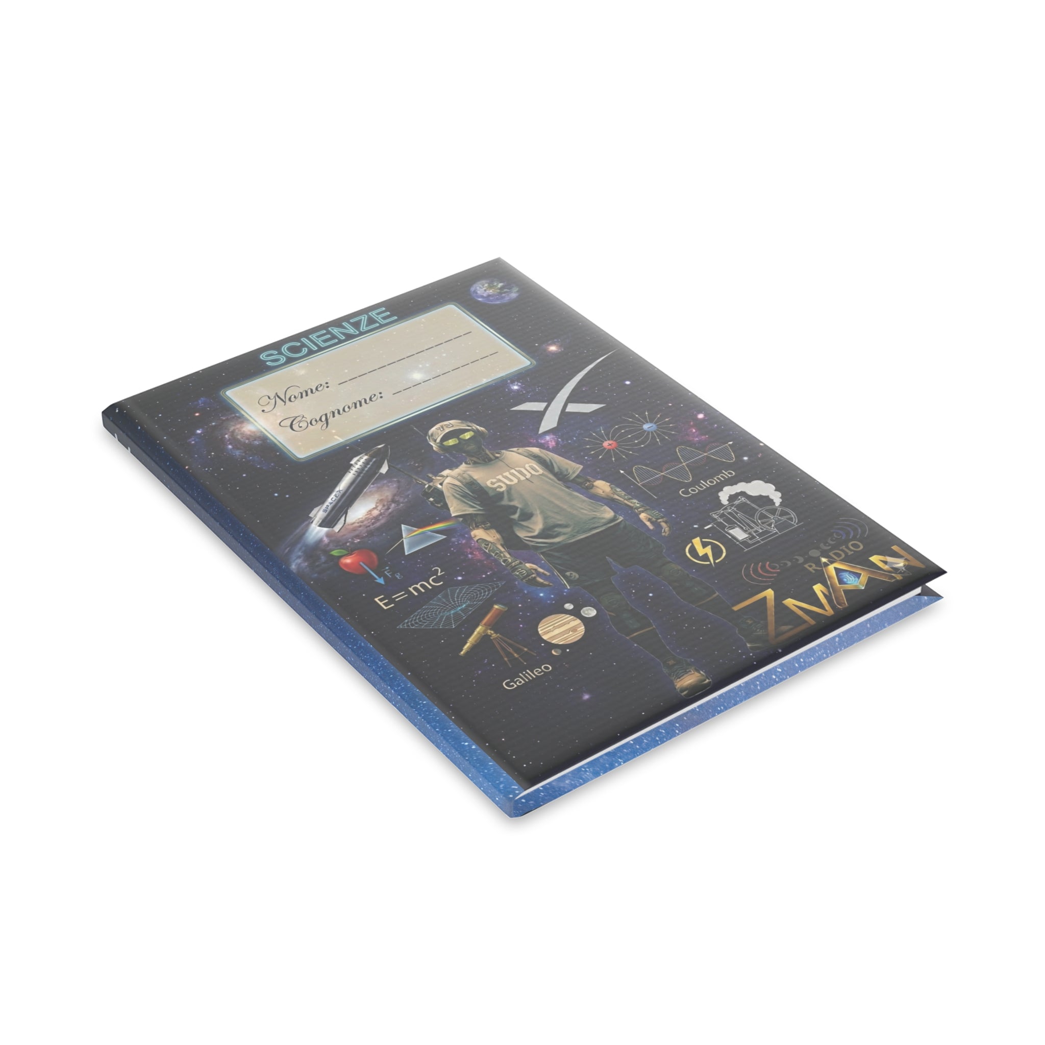 Quaderno A4 : a quadretti 5mm - Scienze
