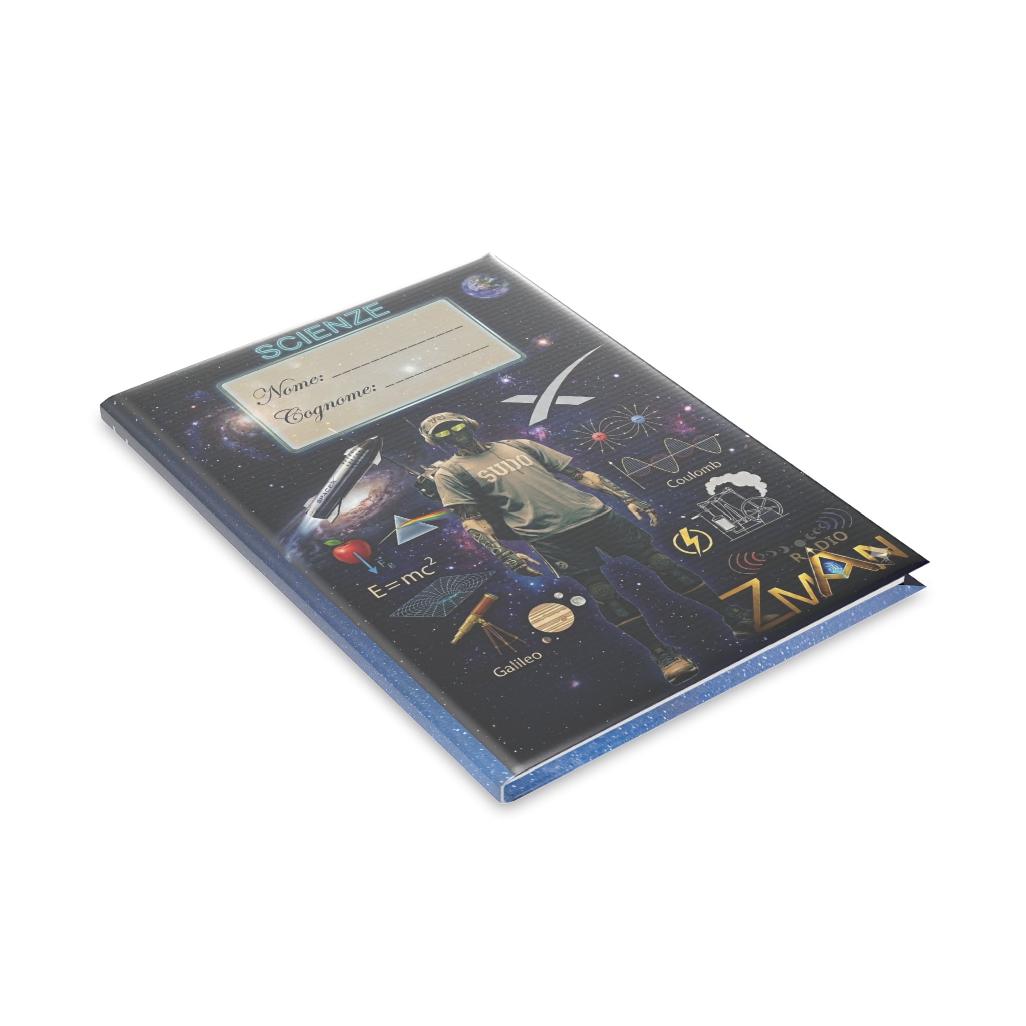 Quaderno A4 : a quadretti 5mm - Scienze