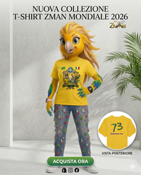 T-Shirt Zman Mondiale USA 2026 - Brazil