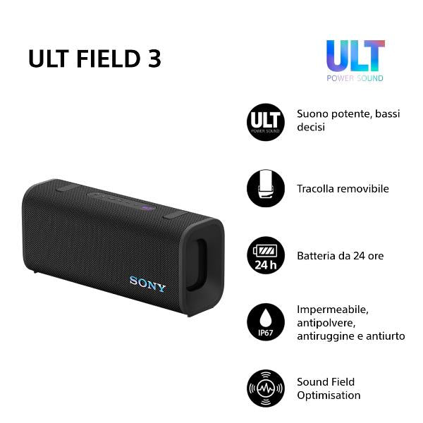 Sony ULT Field 3 —  Cassa Bluetooth
