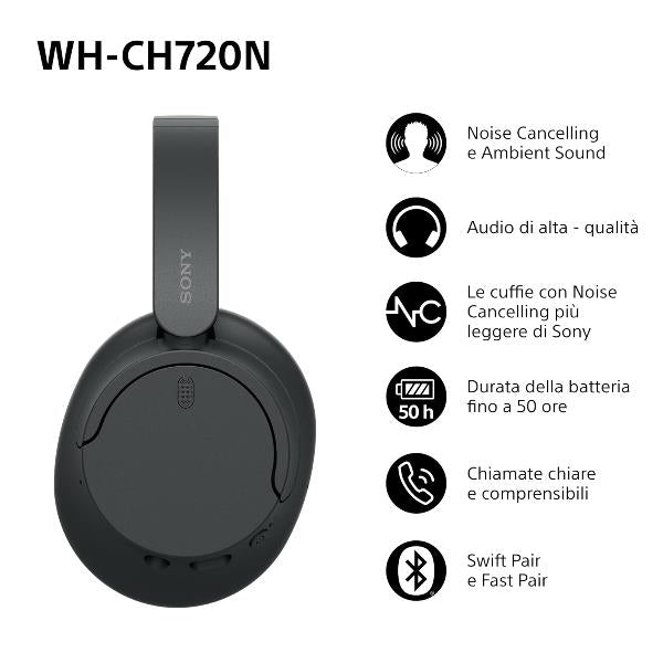 Sony WH-CH720N — Cuffie Wireless ANC