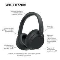 Sony WH-CH720N — Cuffie Wireless ANC