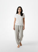 Full body view of the model wearing T-shirt Sport Unisex